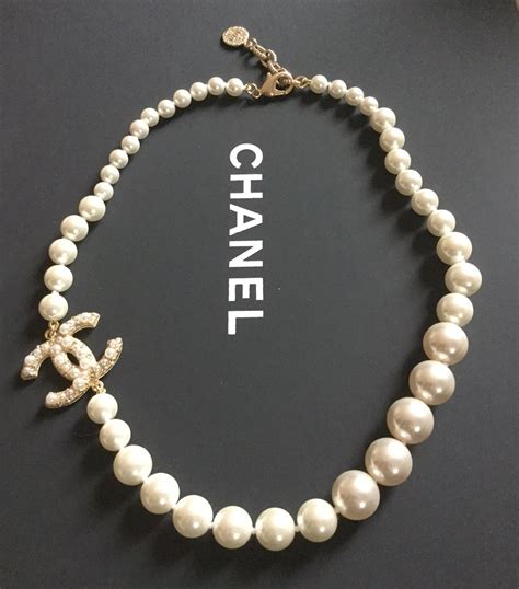 discount chanel pearl necklace
